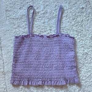 Purple Crop Top || WILD FABLE